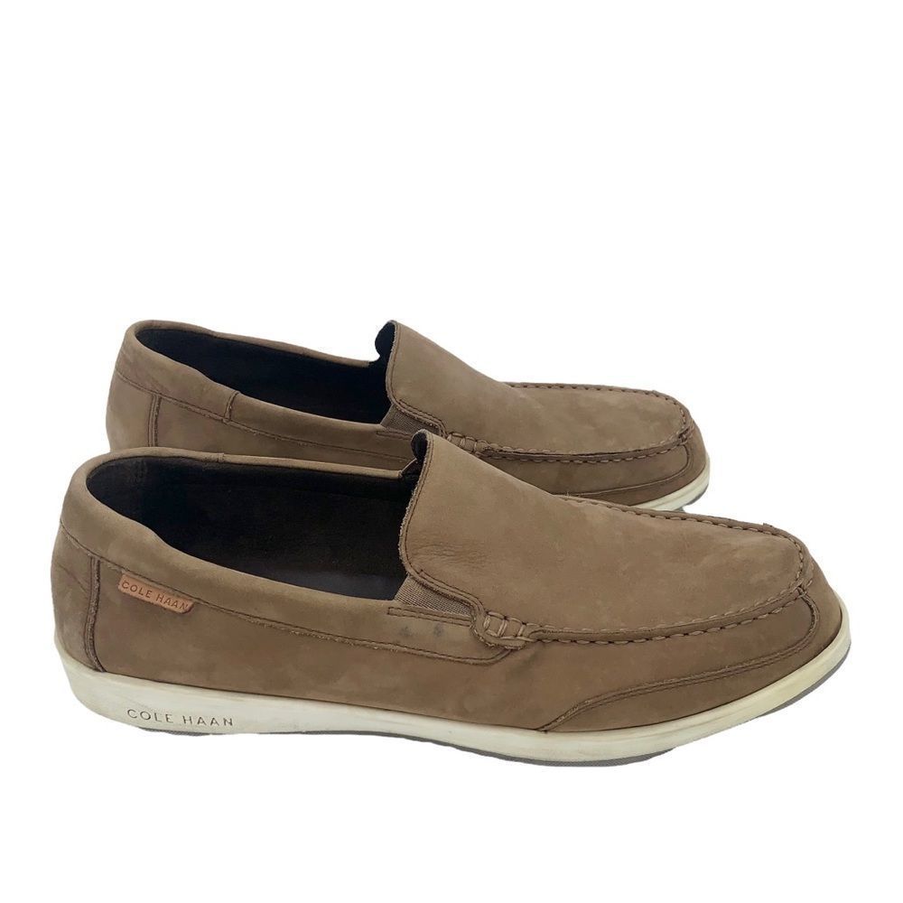 Cole Haan Leather Slip On Casual Shoes Size 13 Men Suede loafers